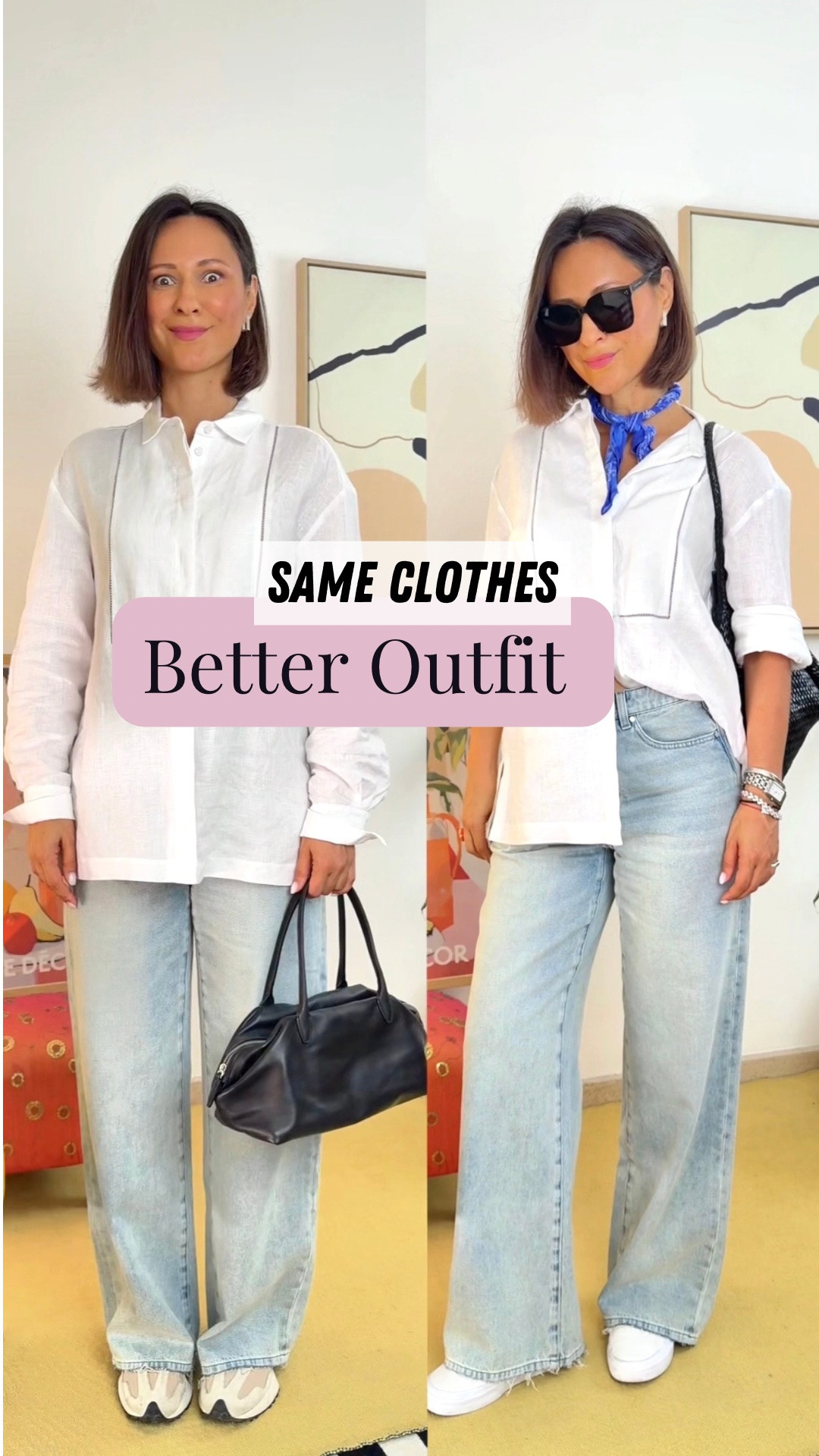 You’ve seen this exact linen button-up in several of my videos! It’s a nice wardrobe essential if you style it right! I’m wearing my a size eu 38/US 8 ❤️ It’s sold out in many sizes but you can easily swap it for any white crisp button-up you have in your wardrobe 😊

#LTKOver40