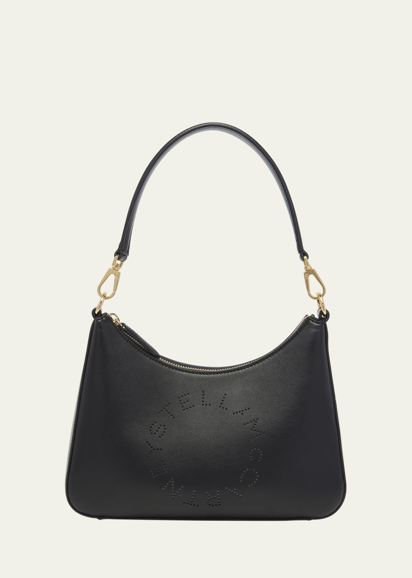 Stella McCartney Logo Vegan Leather Shoulder Bag | Bergdorf Goodman
