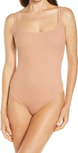 Ribbed Stretch Cotton Bodysuit | Nordstrom