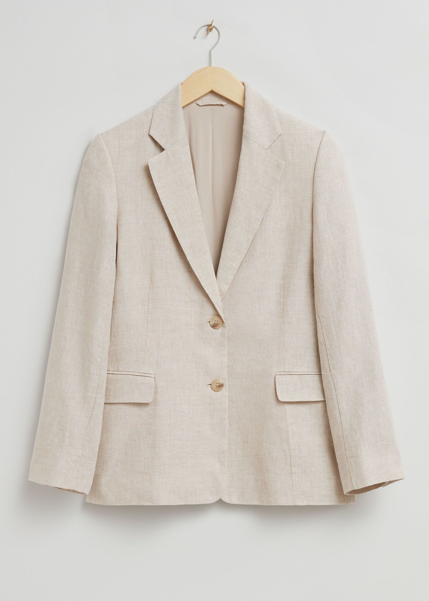 Relaxed Single Breasted Linen Blazer | & Other Stories (EU + UK)