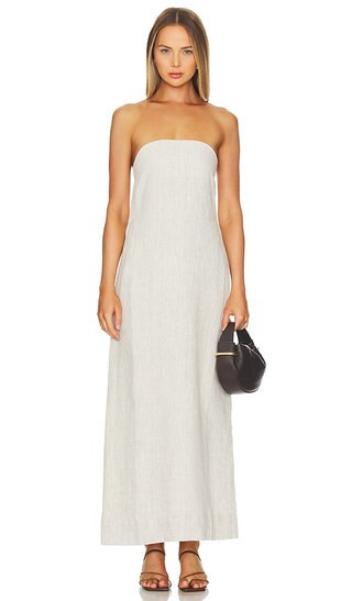 ALOHAS Dinka Maxi Dress in Neutral. - size S | Revolve Clothing (Global)