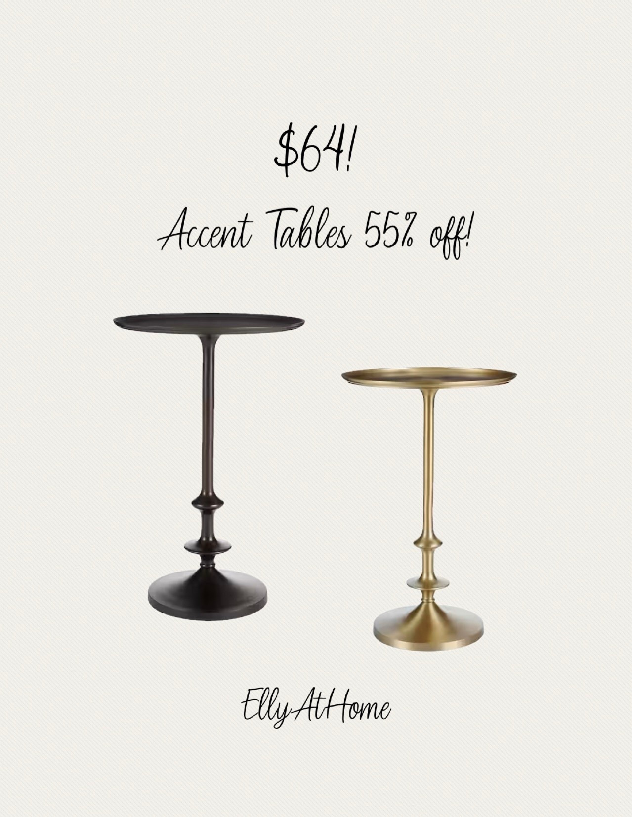 Home Depot sales! Versatile accent tables in brass and dark bronze on sale! Shop soon! Black Friday sales! 

#LTKHome #LTKSaleAlert #LTKFindsUnder100