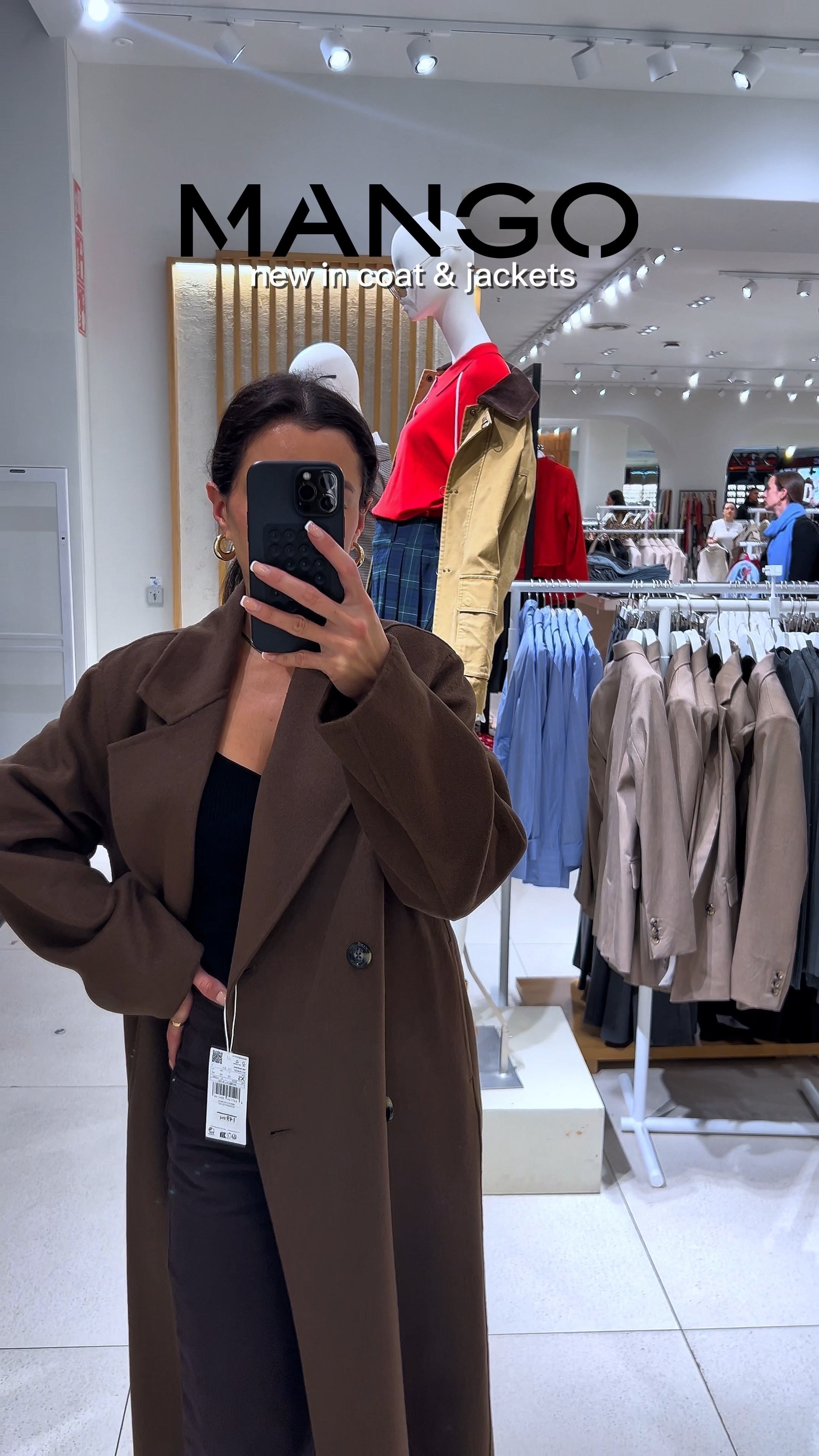 MANGO new in coat & jacket 🍂🐻 Sizes: coats in XS; jackets in S 

#LTKdeutschland #LTKautumn #LTKeurope