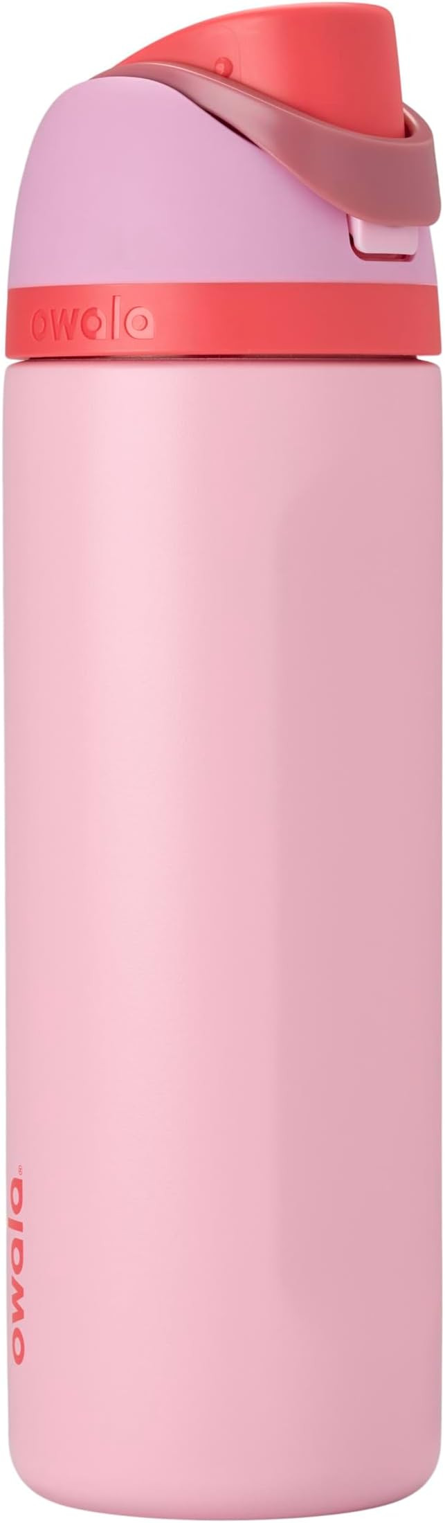 Owala FreeSip Stainless Steel Water Bottle 24 oz Angel Food Cake | Amazon (US)