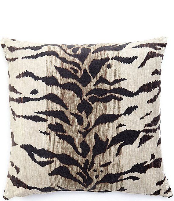 Tiago Tiger Square Pillow | Dillards