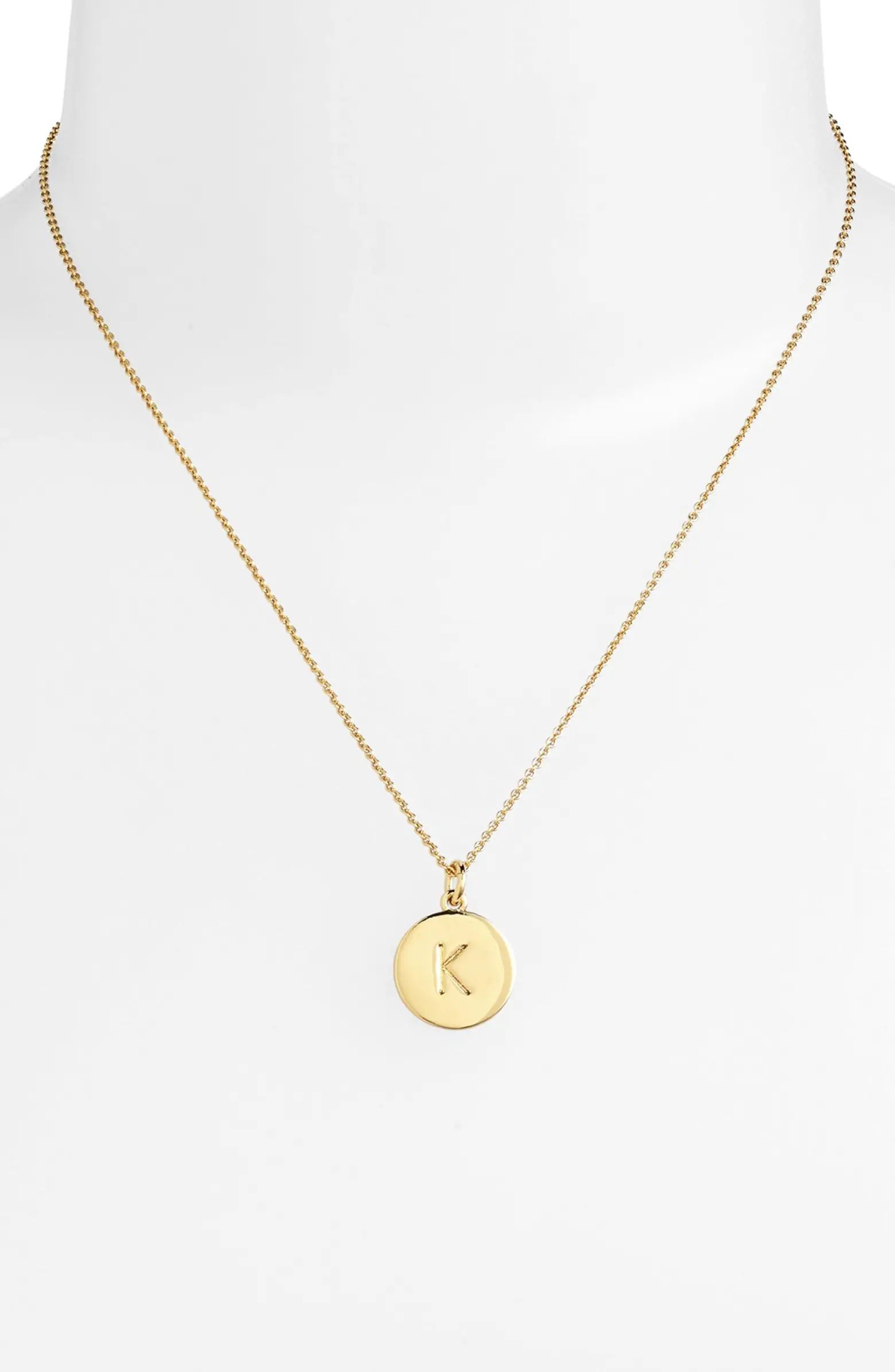 one in a million initial pendant necklace | Nordstrom