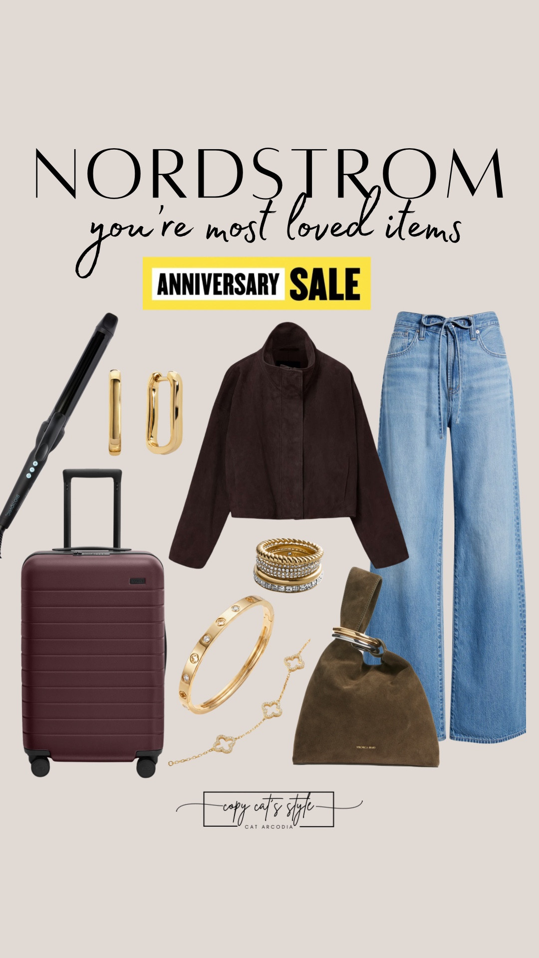 Nordstrom anniversary sale! Your most loved items from the sale are so good. Nordstrom jeans, jackets, bags, jewelry, luggage, beauty

#LTKOver40 #LTKSaleAlert #LTKTravel
