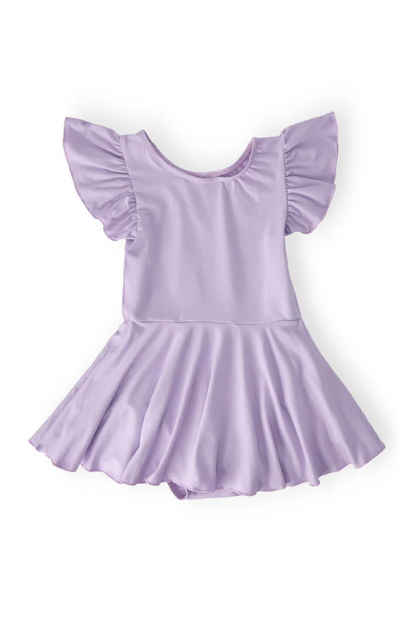 Lavender S/S Twirl Leotard | Mila & Rose