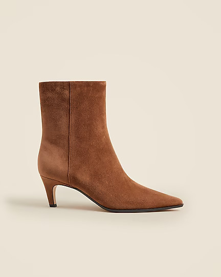 New Stevie ankle boots in suede | J. Crew US