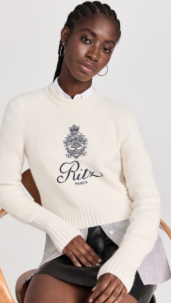 FRAME FRAME x Ritz Paris Cashmere Sweater | Shopbop | Shopbop