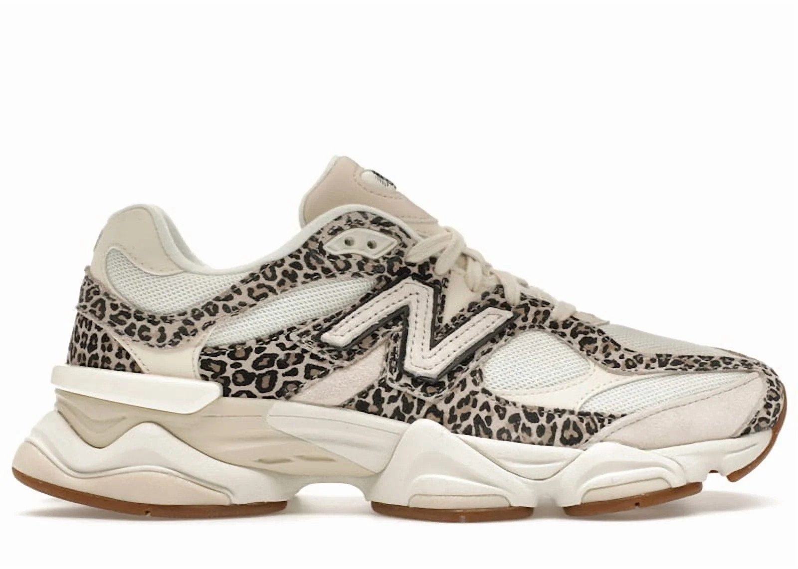 New Balance Men's 9060 ASOS Exclusive Beige Brown Leopard Print Shoes, from StockX | Walmart (US)