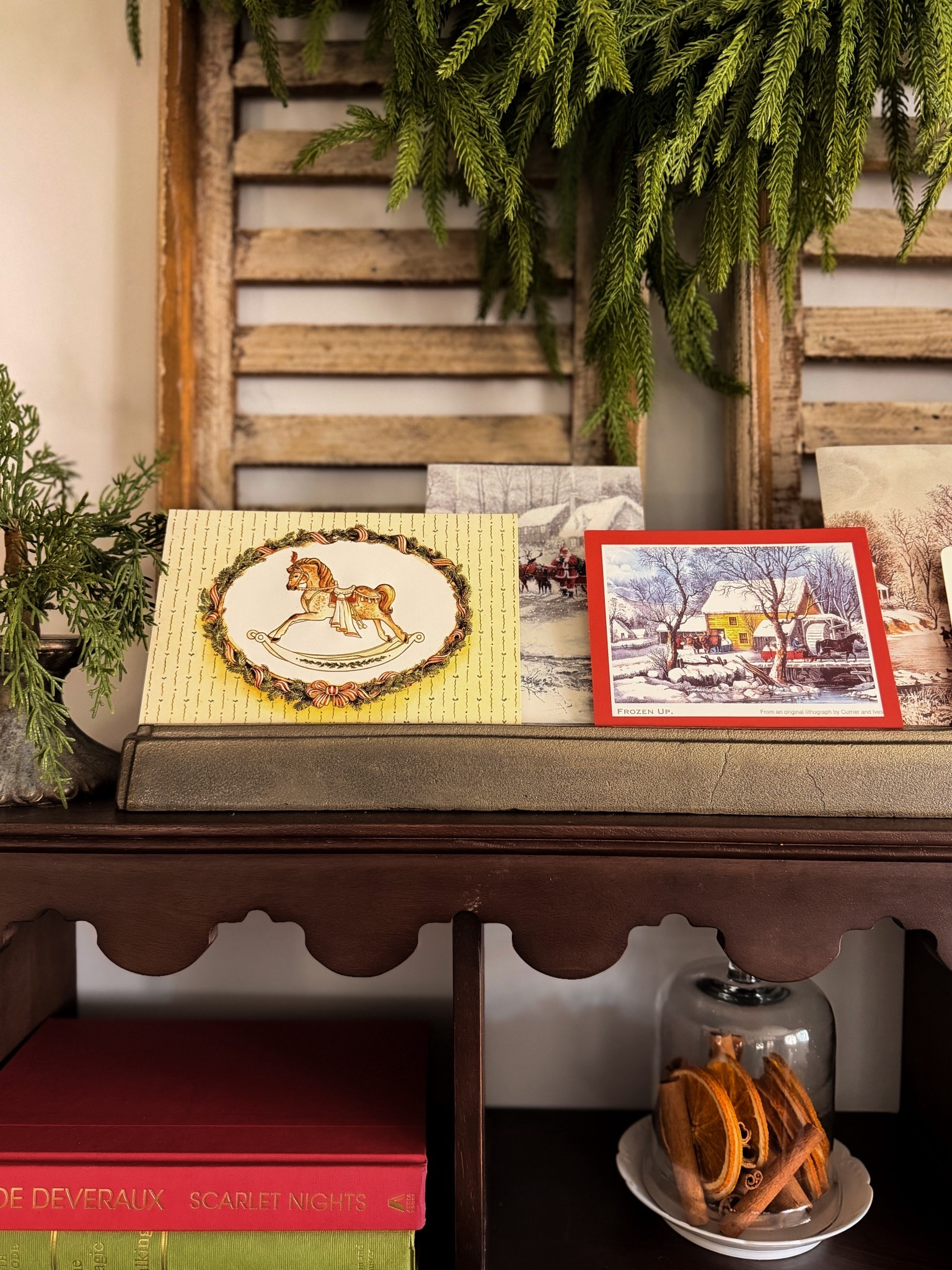 Every day pieces of decor turned cottage Christmas cozy. 

#LTKHoliday #LTKHome