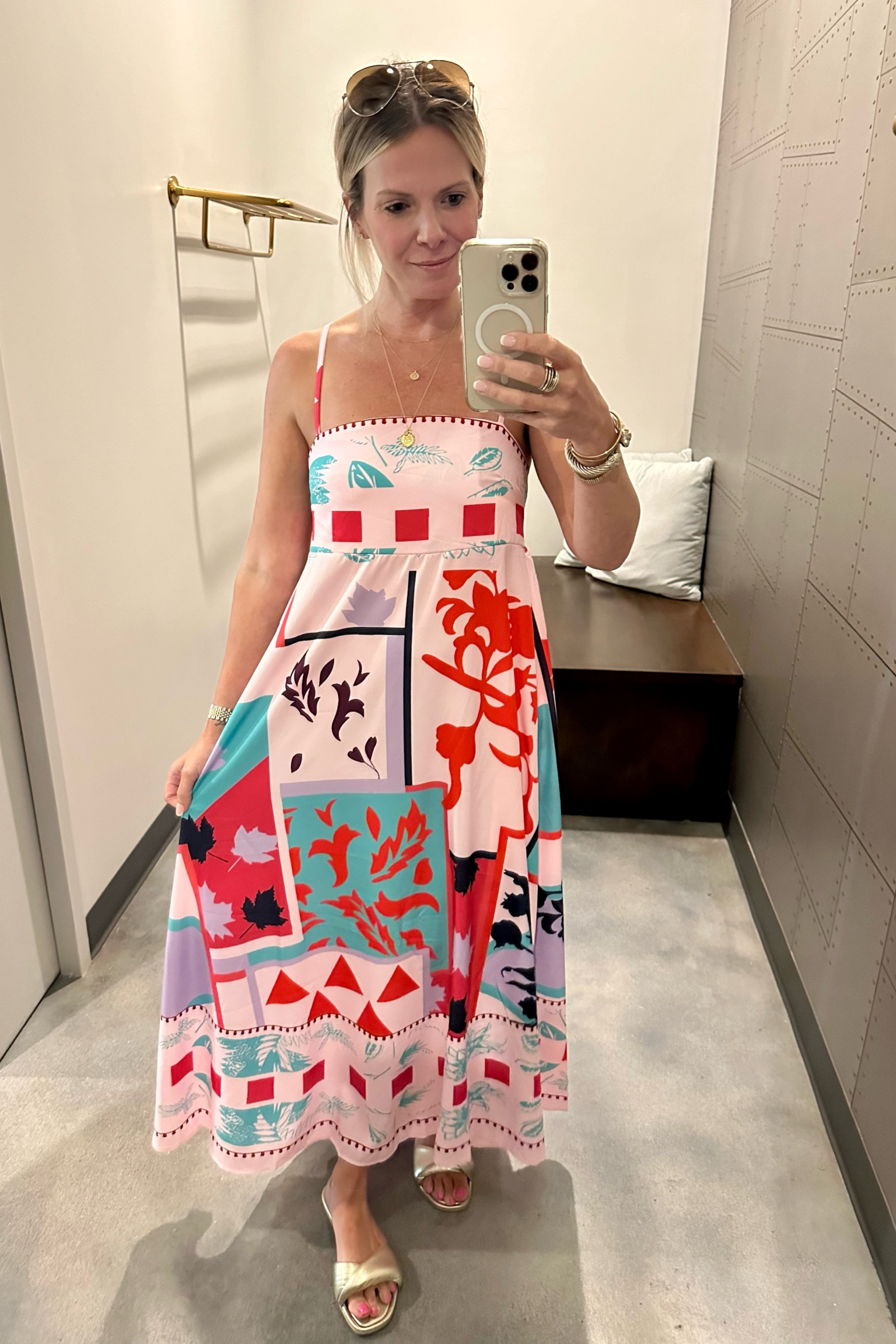 Such a fun summer maxi!  Adjustable straps and a thin fabric perfect for the hot weather  

#LTKSaleAlert #LTKStyleTip #LTKOver40