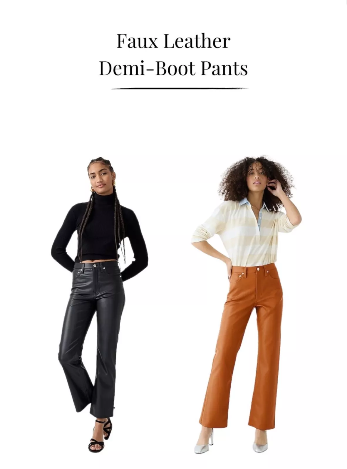 High-rise slim demi-boot pant in … curated on LTK