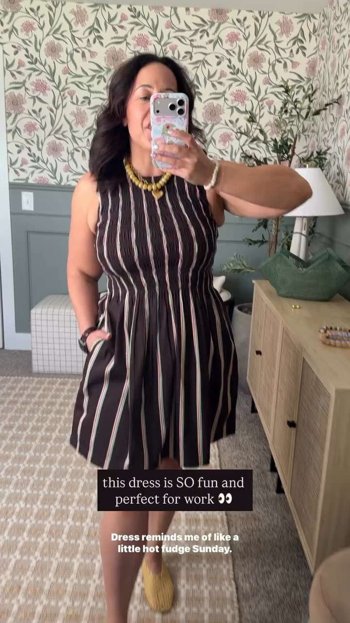 this dress is SO fun and perfect for work 👀

#LTKMidsize #LTKootd #LTKBeauty