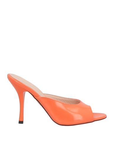 Pinko Woman Sandals Orange Size 6 Textile fibers | YOOX (US)