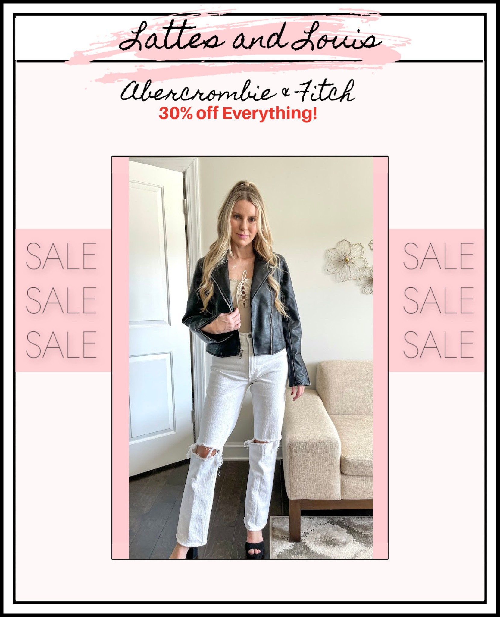 30% off site wide during the Abercrombie and Fitch Black Friday sale!

Winter outfit, vegan leather, Moto jacket

#LTKCyberweek #LTKstyletip #LTKsalealert