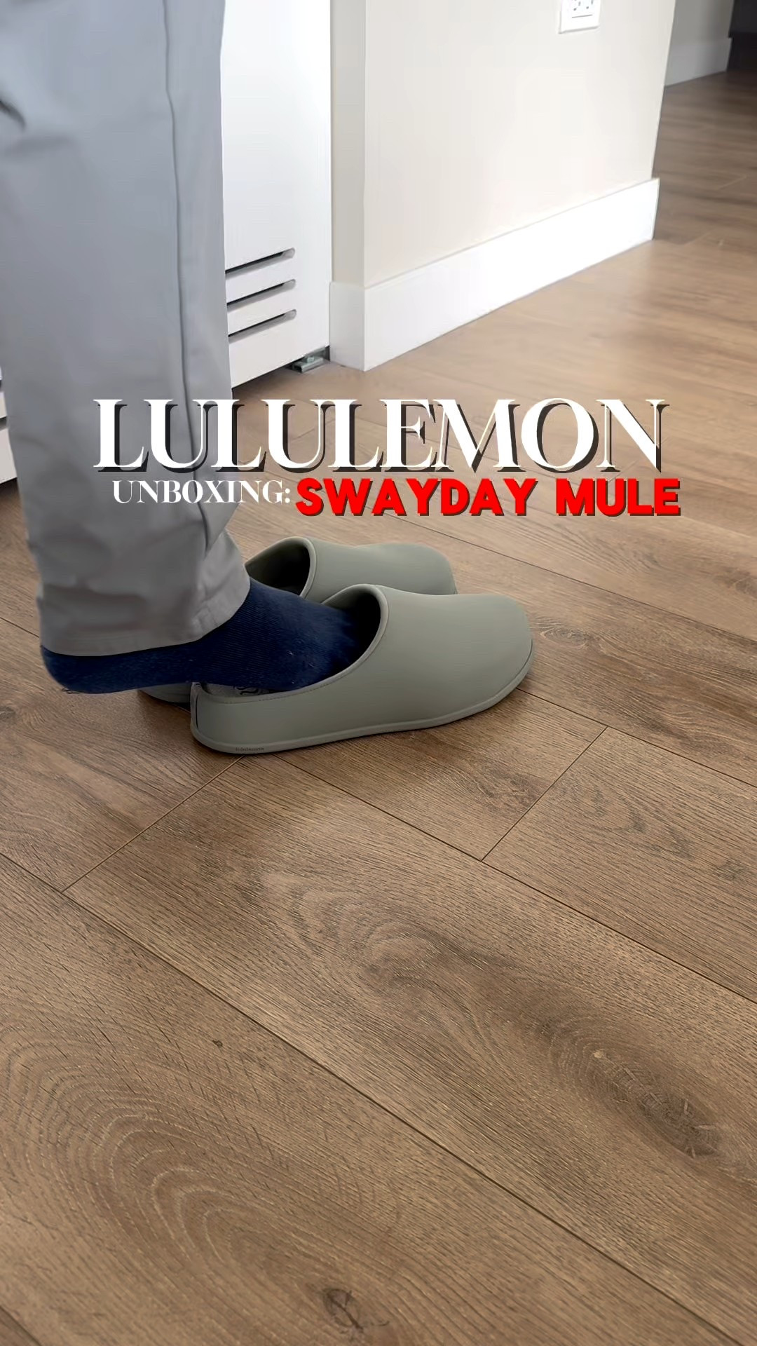 Lululemon swayday mule. Perfect alternative to plain slides. Comfy fabric interior with a rubber exterior. Fit true to size 

#LTKStyleTip #LTKShoeCrush #LTKMens