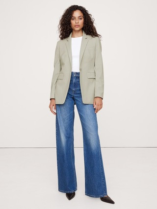 Siena Slim Italian Wool Blazer | Banana Republic (US)
