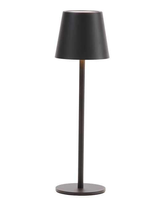 14in Hooded Metal Portable Touch Lamp | Lighting | Marshalls | Marshalls