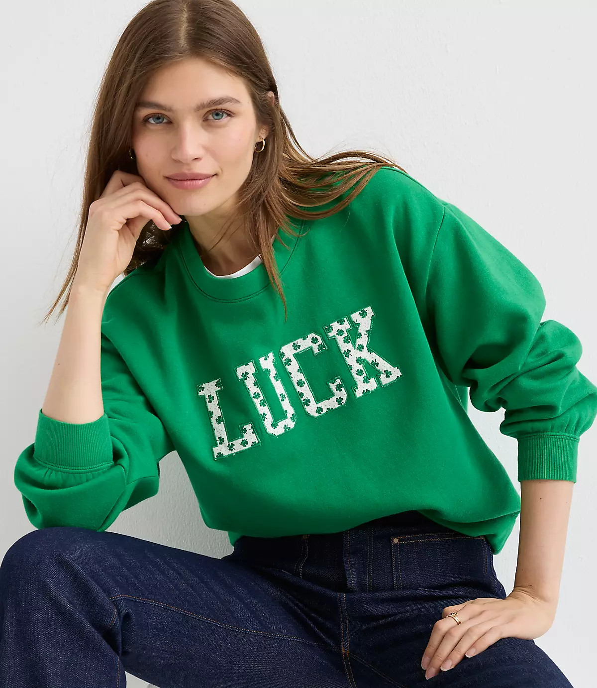 Luck Sweatshirt | LOFT