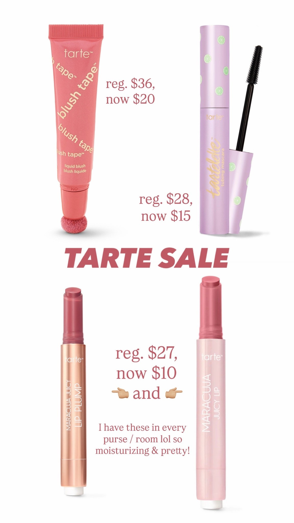 Select Tarte items on sale now! Linked up some items I use and love!

#LTKgrwm #LTKBeauty