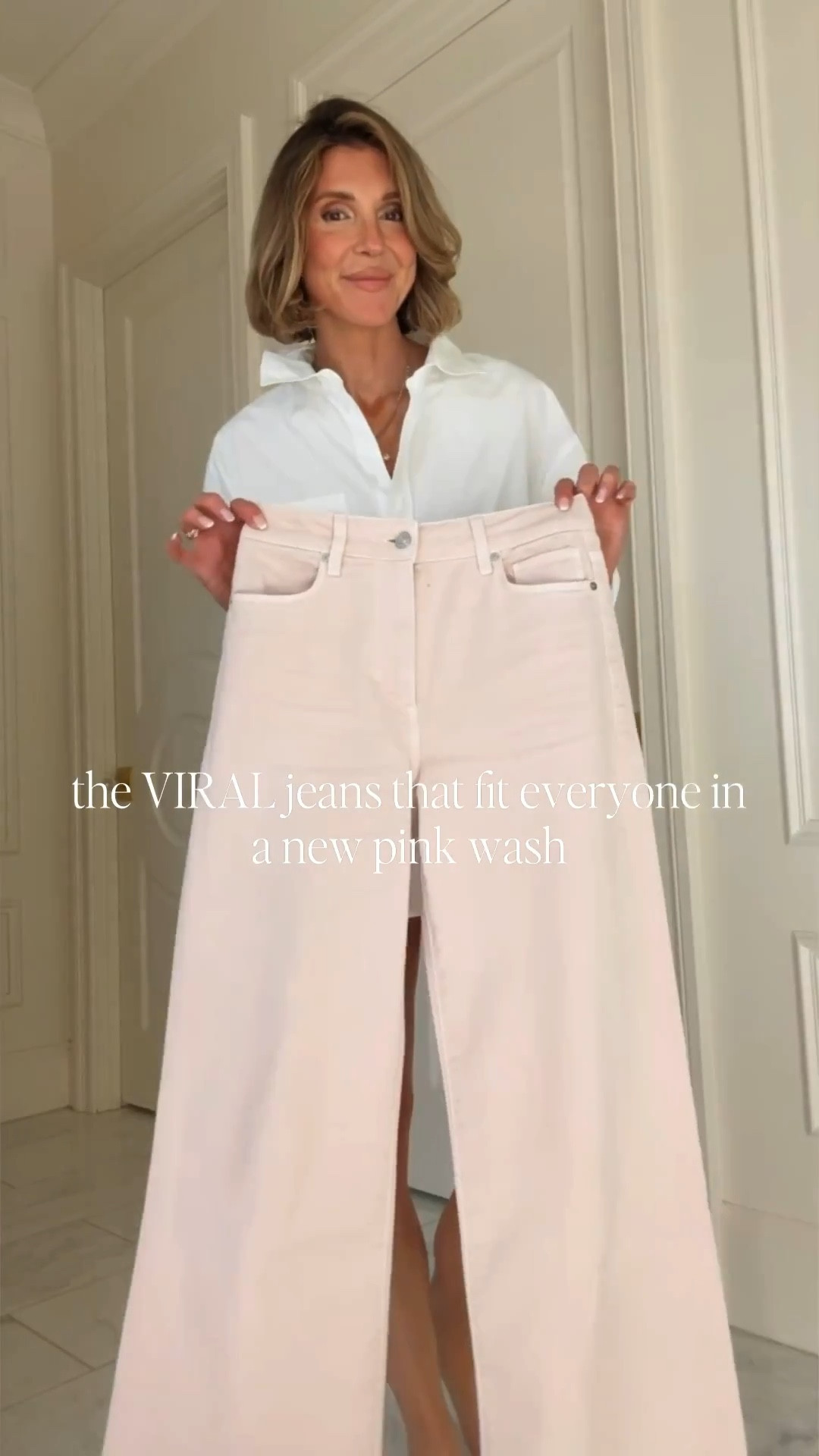 I love this pale pink wash in these jeans. They fit true to size and I am 5'7 for reference.

#LTKootd #LTKSeasonal