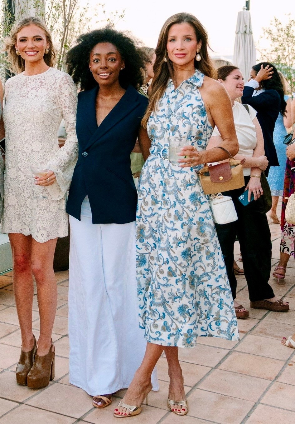 The women of Southern Charm stepped out for the Shopbop event in Charleston and the fashion immediately caught everyone’s attention.

The looks followed a very clear formula that feels especially relevant right now. Structured tailoring, soft neutrals, and effortless silhouettes that feel polished without trying too hard.

Madison led the moment in a refined ivory tailored set featuring a sleeveless vest and high waist wide leg trousers, finished with a silk scarf threaded through the belt loops for a subtle statement detail that elevated the entire look.

Each of the women stayed true to that same Charleston elegance.

Venita chose sharp navy tailoring paired with crisp white wide leg pants, while Charley opted for a classic lace dress. Molly and Salley leaned into polished vest and trouser tailoring.

Naomie’s floral halter dress added a softer seasonal note that feels especially wearable heading into spring.

It’s the kind of style that always works. Clean tailoring, thoughtful proportions, and pieces that feel timeless rather than trend driven.

That quiet, effortless polish is exactly what Charleston style has always done best.

Comment SHOP for the exact items linked for you!

#CelebrityStyle #Celebritystyleexpert #southerncharm #bravotv
