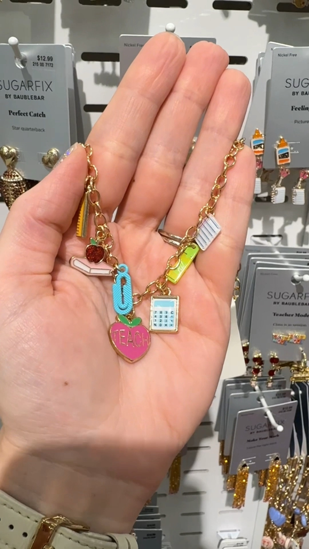 // ✨ Finally Found the NECKLACE!✨// 

✨POV: You’re adding just one more thing to your back-to-school cart… but it’s TEACHER JEWELRY from SugarFix and it’s giving ✏️✨classroom chic✨📚