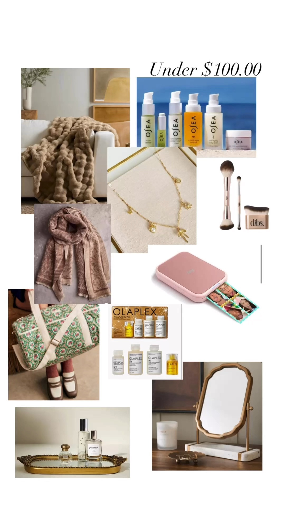 Gifts for her under $100.00
Click products and gift guides in my LTK shop to see more 

#LTKFindsUnder100 #LTKGiftGuide #LTKStyleTip