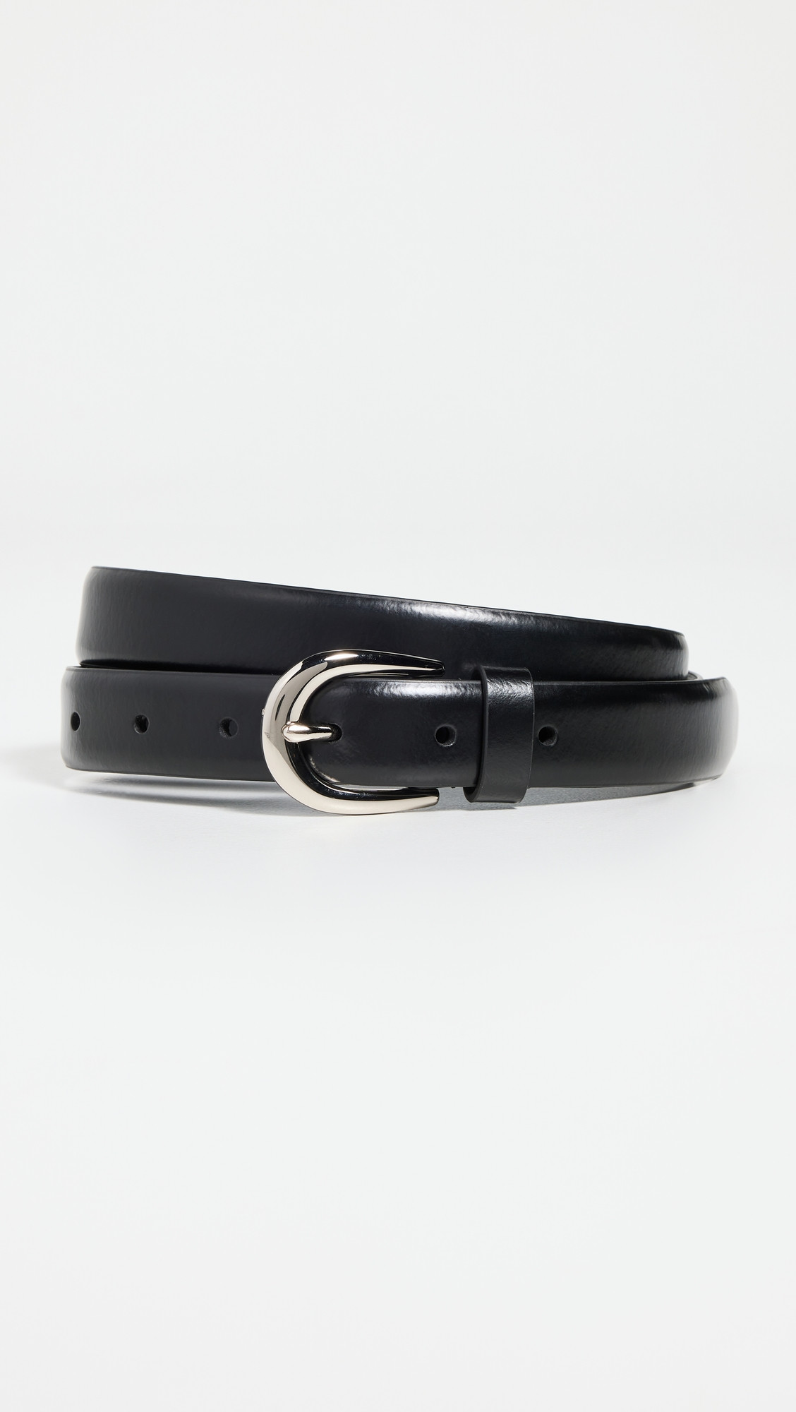 Favorite Daughter The Favorite Belt Black Nickel XL | Shopbop