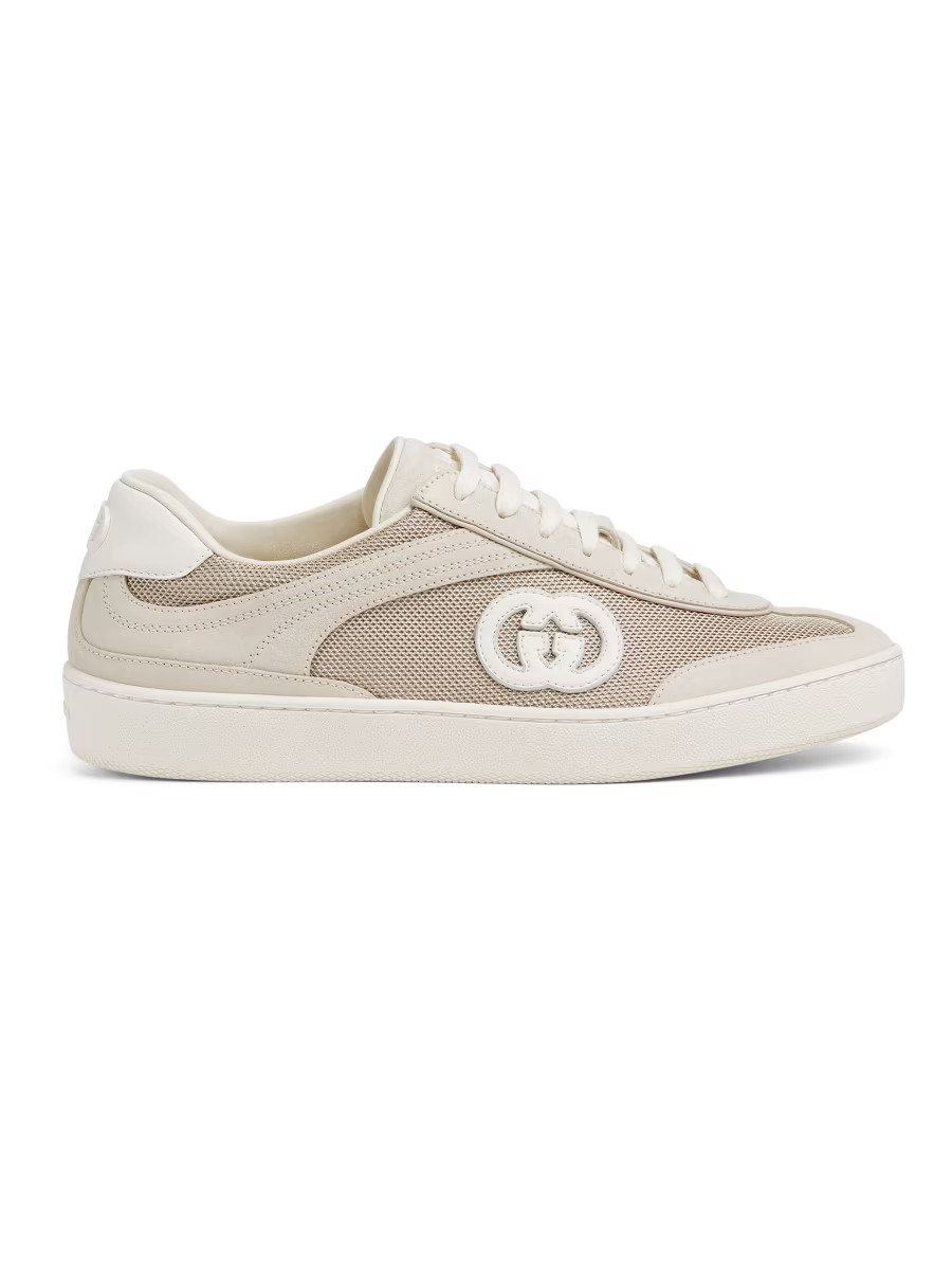 G75 Mesh & Suede Low-Top Sneakers | Saks Fifth Avenue