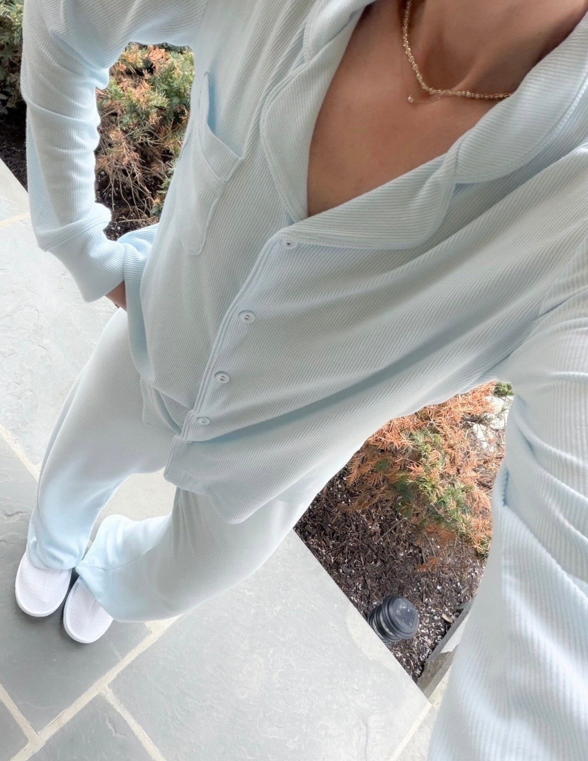 The coziest set I keep reaching for lately, lightweight, soft, and so easy for everyday. Perfect for slow mornings, travel days, or just feeling put together without trying.

Wearing XS

matching set, lounge set, cozy outfit, casual everyday style, travel outfit, neutral outfit, elevated basics, annabrstyle

#LTKgrwm #LTKselfcare #LTKootd