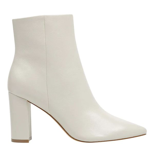 Ulani Heeled Bootie, Winter Casual, Winter Casual Outfit, Casual Winter Outfit, Winter White | Marc Fisher