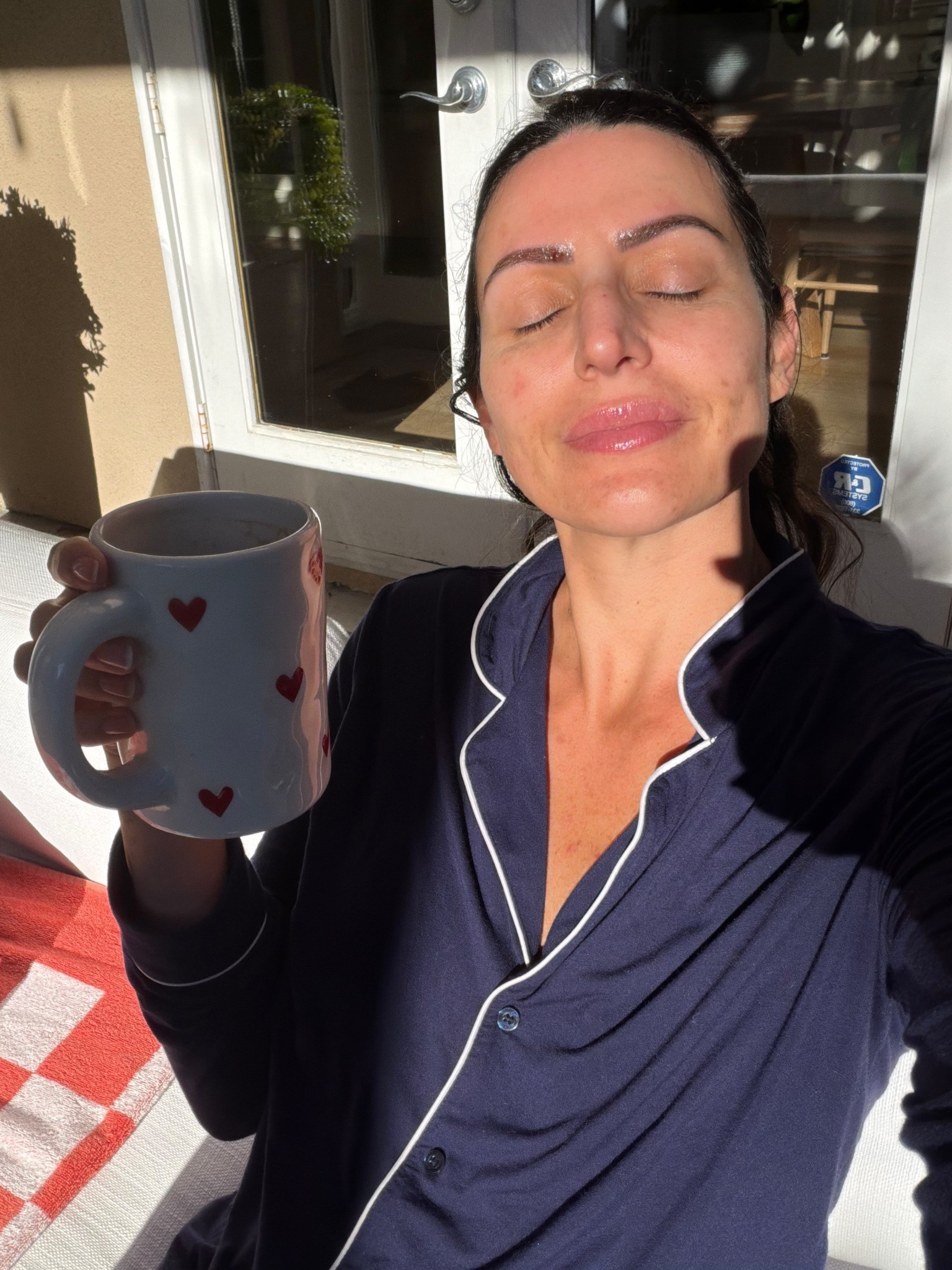 Keeping skincare routine very simple 
Wearing my fav pjs 

#LTKBeauty #LTKOver40