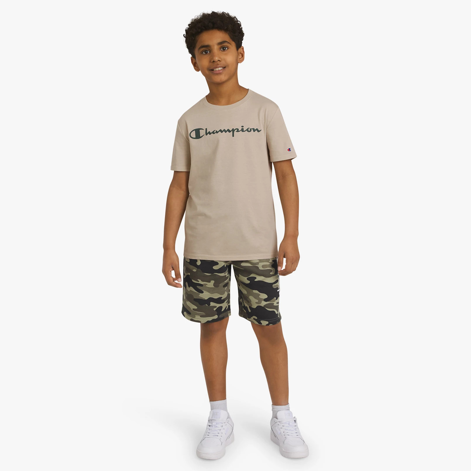 Boys 8-20 Champion® 2-pc. Jersey Tee & Fleece Shorts Set | Kohl's