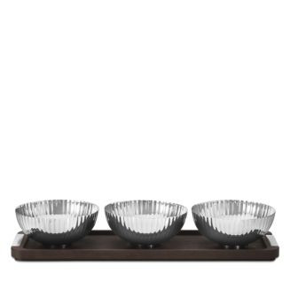 Georg Jensen Bernadotte Tray with Three Bowls  | Bloomingdale's Georg Jensen | Bloomingdale's (US)