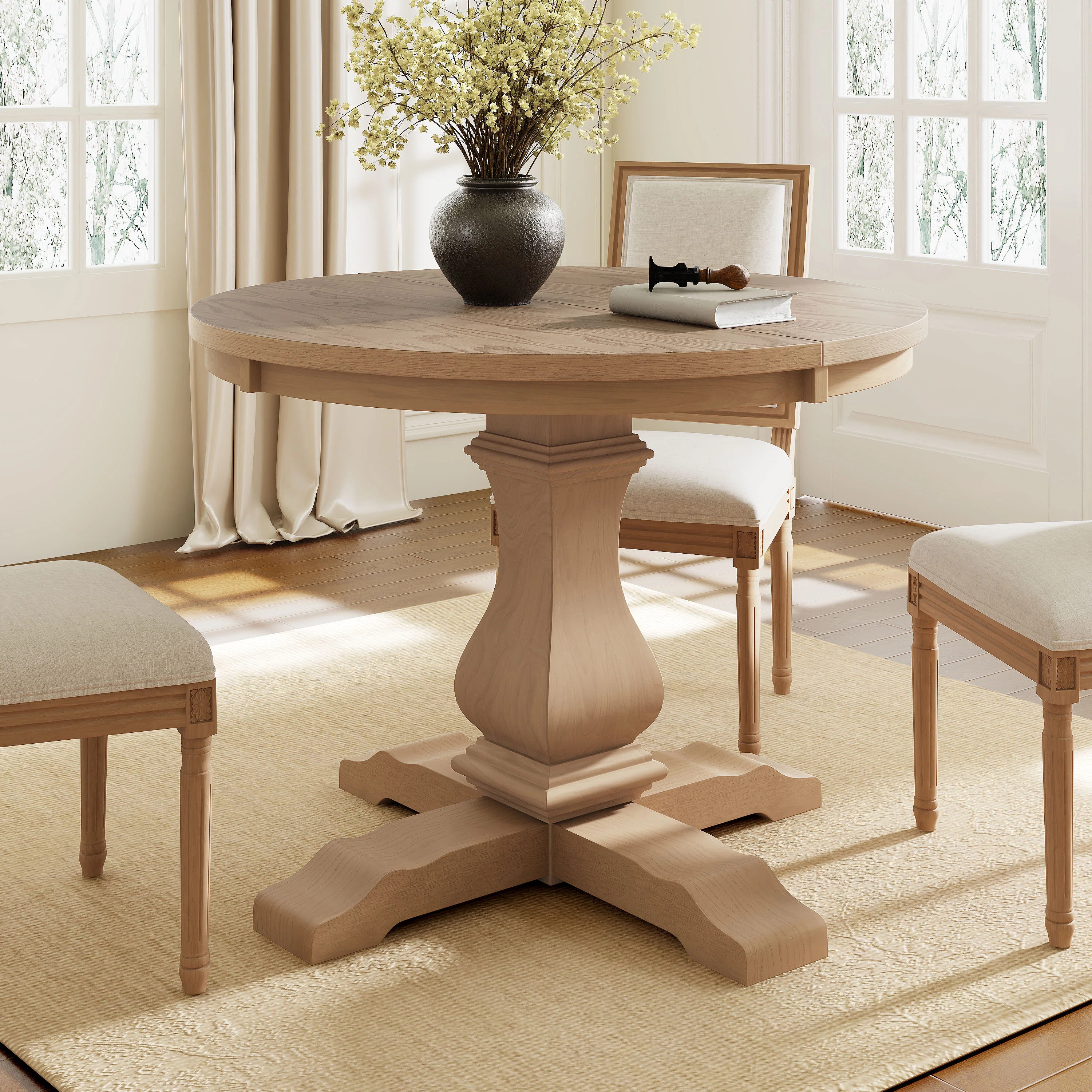 Toccata Wood Dining Table | Wayfair North America