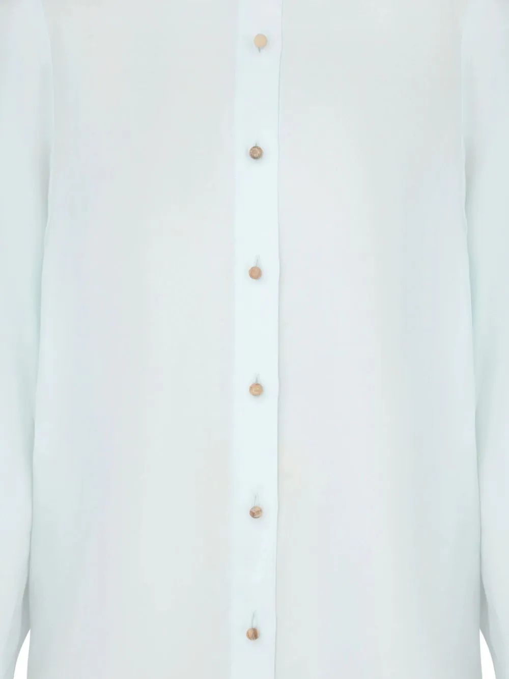 ZIMMERMANN Natura stand-collar Shirt - Farfetch | Farfetch Global