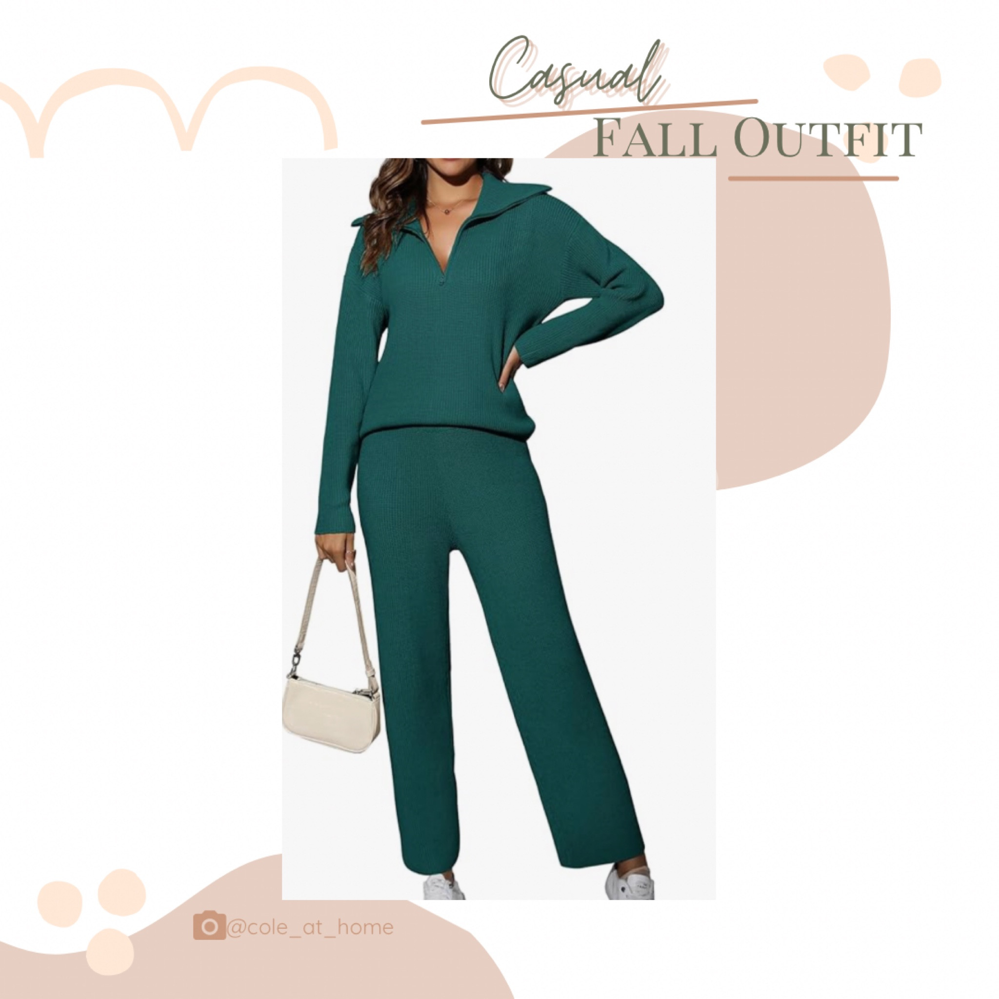 Casual fall outfit, matching set, loungewear, thanksgiving outfit, 

#LTKSeasonal #LTKmidsize #LTKHoliday