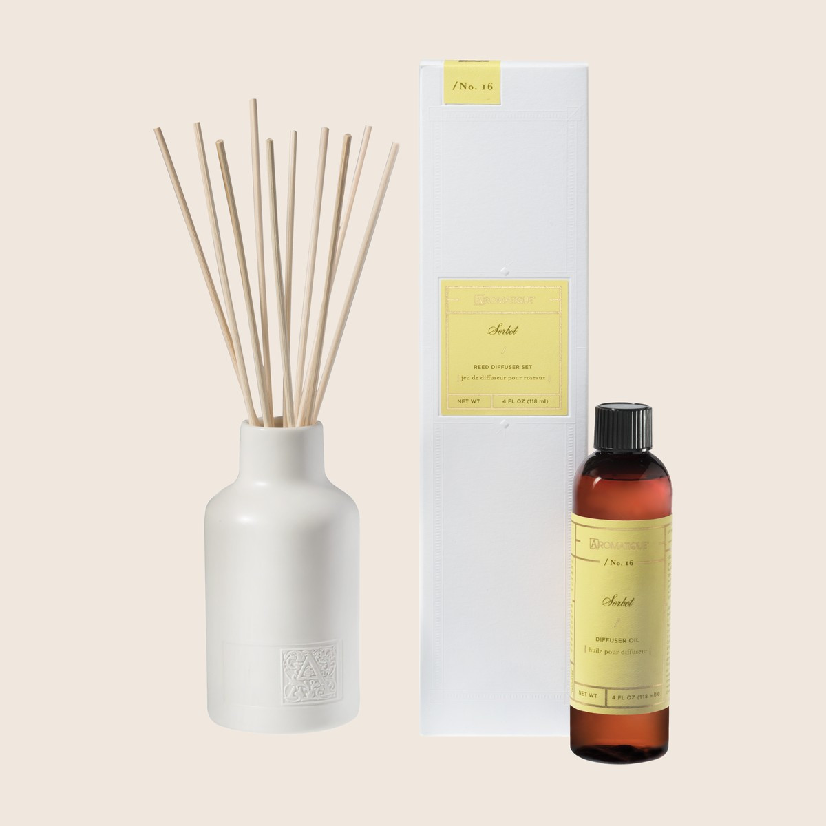 Sorbet - Reed Diffuser Set | Aromatique