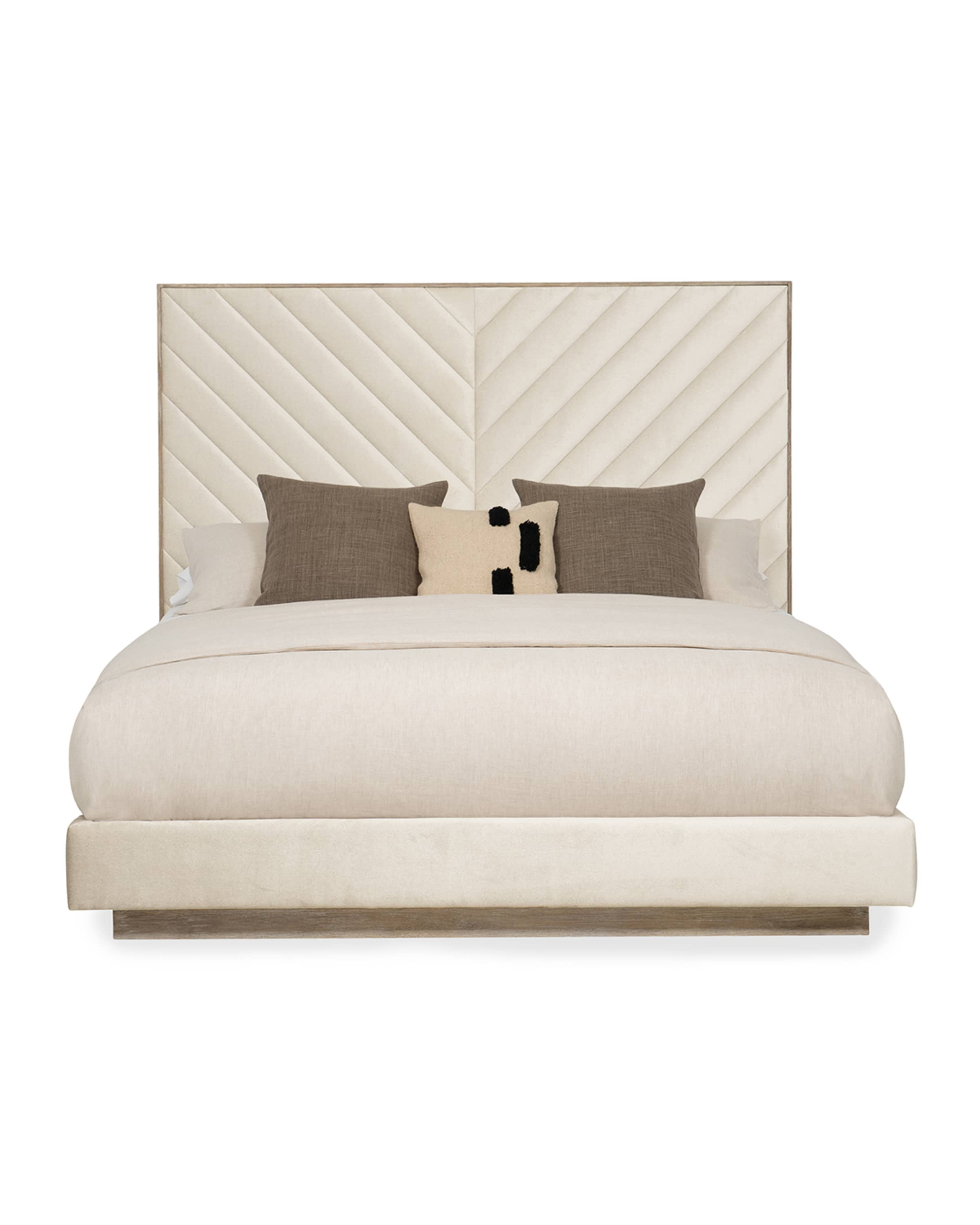 Meet U in the Middle Queen Bed, Queen | Neiman Marcus