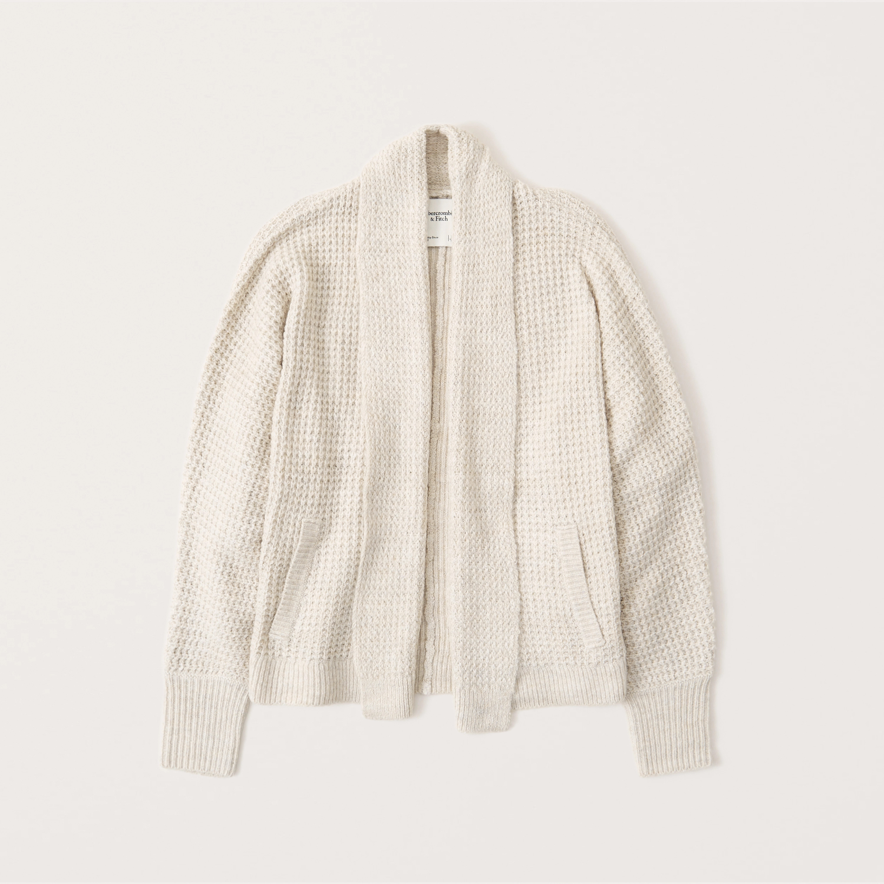 Textured Dolman Sleeve Cardigan | Abercrombie & Fitch (US)