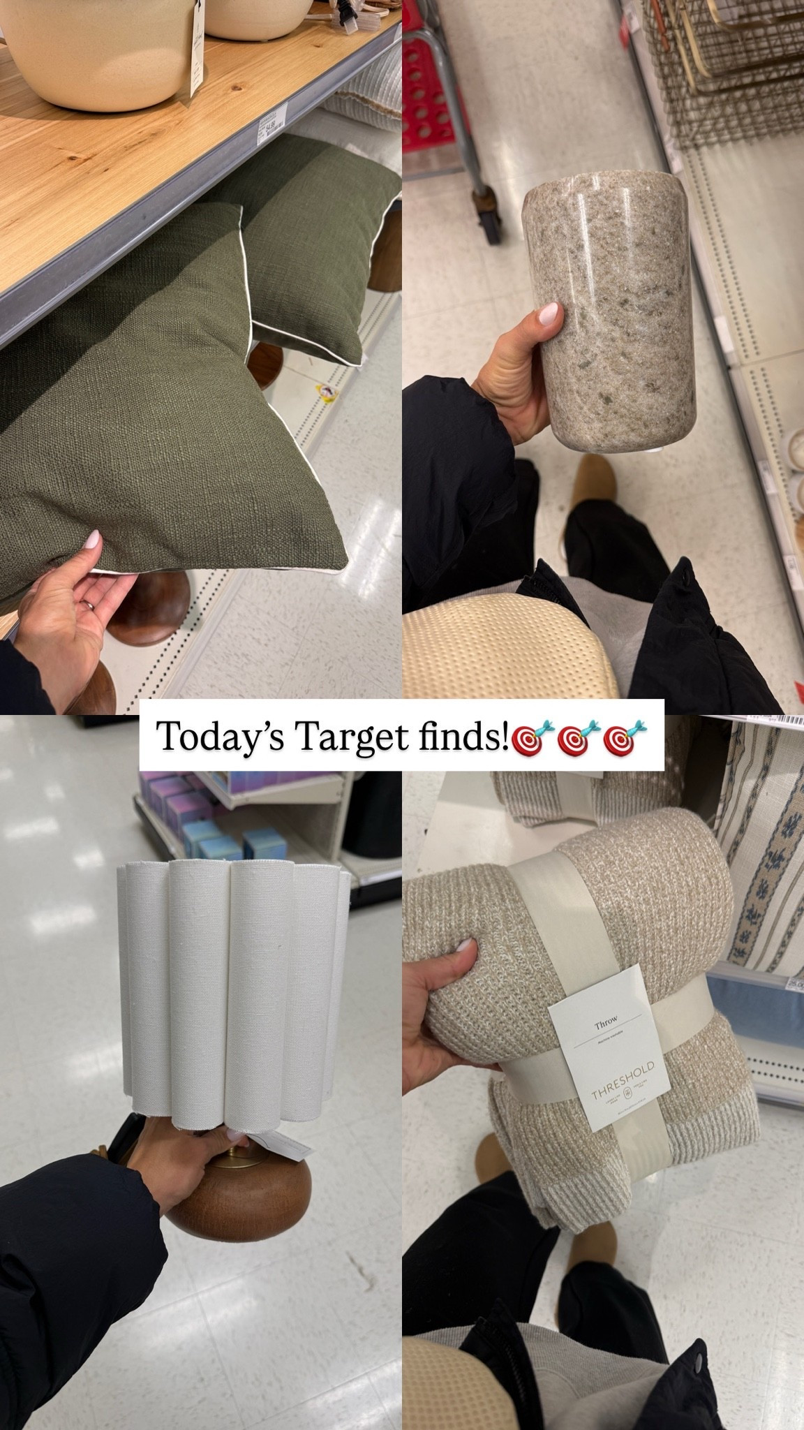 Today’s Target finds!

#LTKHome #LTKOver40 #LTKSaleAlert