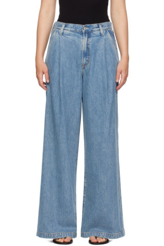 AGOLDE - Blue Ellis Jeans | SSENSE
