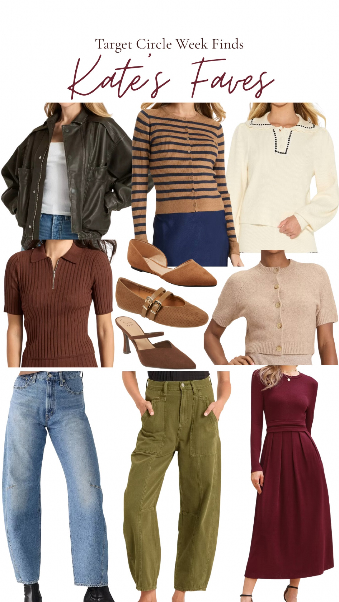 It’s Target Circle Week, so you know I had to do a little shopping. I found some absolute fashion gems that are perfect for the season. Happy shopping! 

#LTKFindsUnder50 #LTKSaleAlert