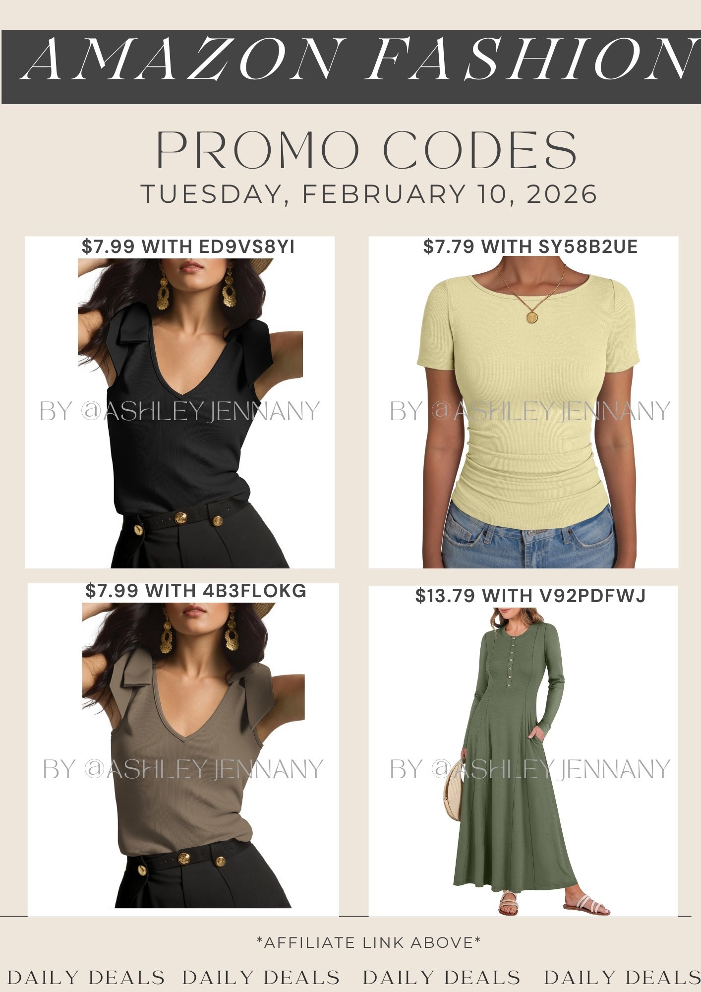 Amazon deals

#LTKSaleAlert #LTKMidsize