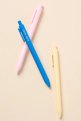 Ruff House Gel Pens, Set of 3 | Anthropologie (US)