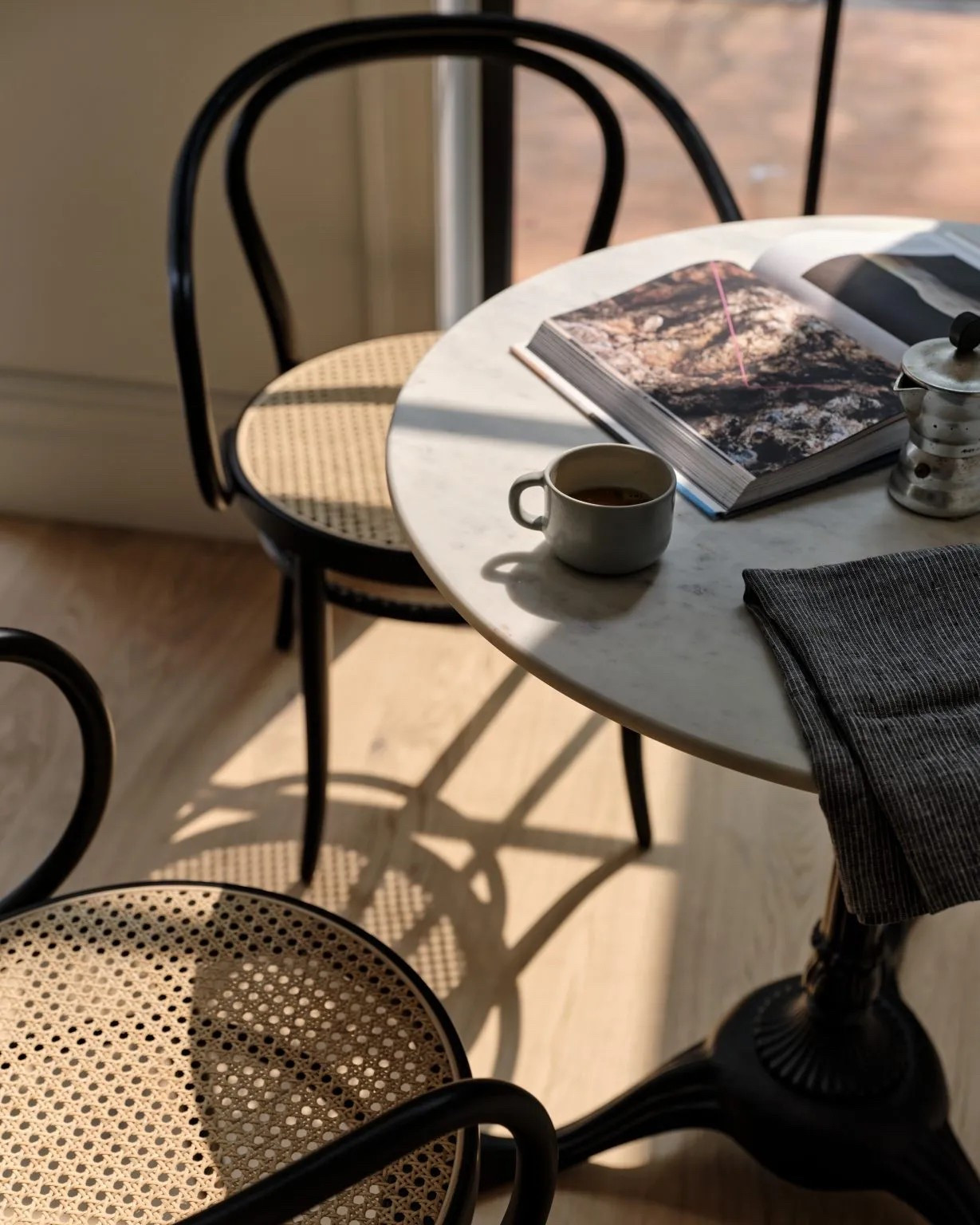 Some of our breakfast nook essentials...