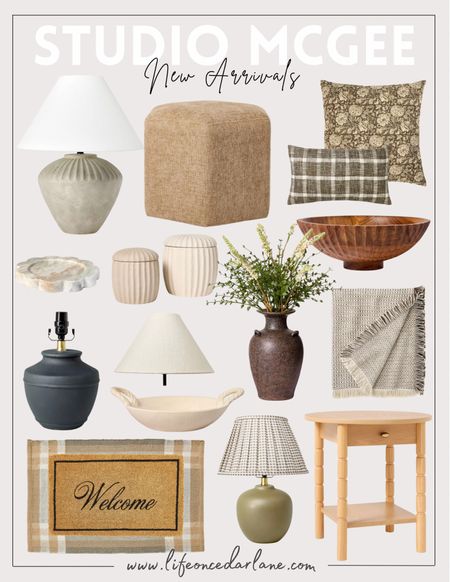 Studio McGee New Arrivals  - loving these pretty home decor and furniture finds from Target!! So many gorgeous pieces. Perfect for a fall refresh! 

#homedecor #fall #furniture #studiomcgee #target 

#LTKHome #LTKSeasonal #LTKFindsUnder100